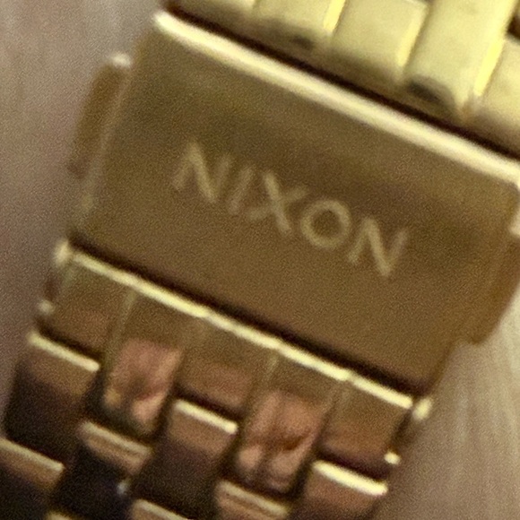 Nixon Arrow X The Mahogany Quartz Watch Black Dark Red Gold A1090-2617-00 main image 8